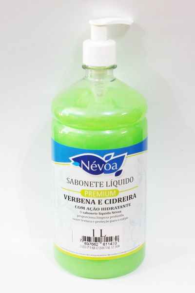 SABONETE LÍQUIDO VERBENA E CIDREIRA