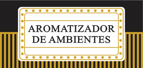 Rótulo Gold Aromatizador de Ambiente 4x2