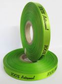 FITA DE CETIM VERDE 10MMX50MTS