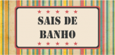 Rótulo Arco-Íris Sais de Banho 4x2