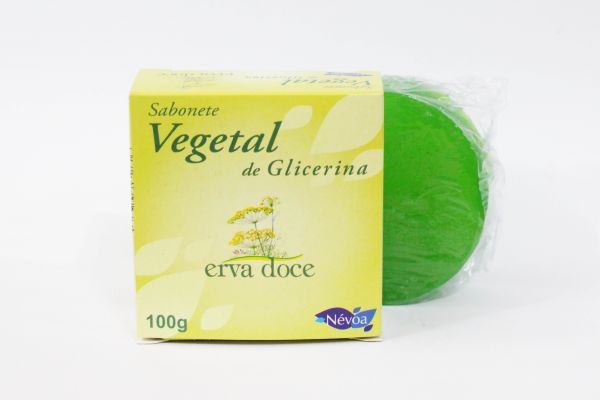 SABONETE  100% VEGETAL- ERVA DOCE