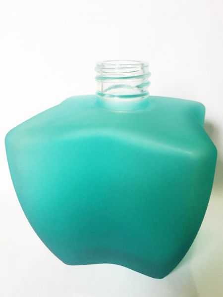 Vidro Provence Flor Azul fosco